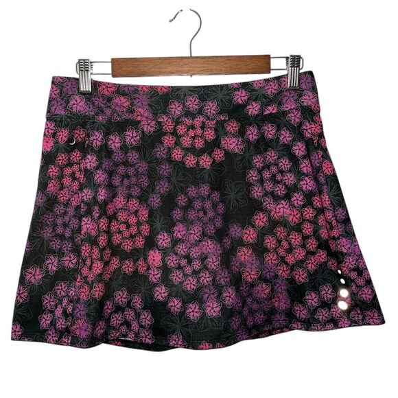 L.L.Bean Women's Everyday Performance Skort Size Small Floral Print Athletic - Picture 1 of 6